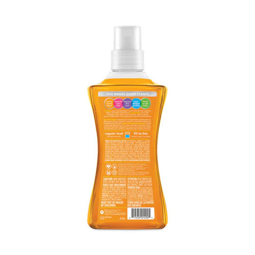 4x Concentrated Laundry Detergent, Ginger Mango, 53.5 Oz Bottle, 4/carton.