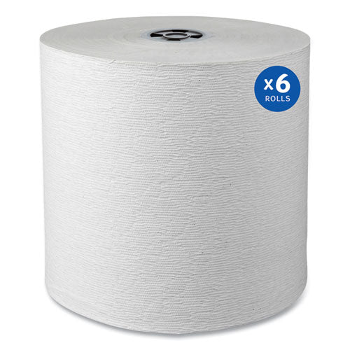 Hard Roll Paper Towels With Premium Absorbency Pockets With Colored Core