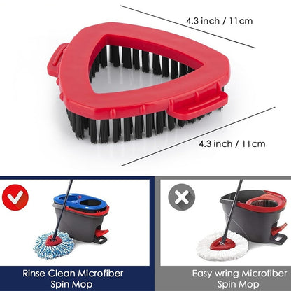 Triangular Cleaning Brush Replacement Head